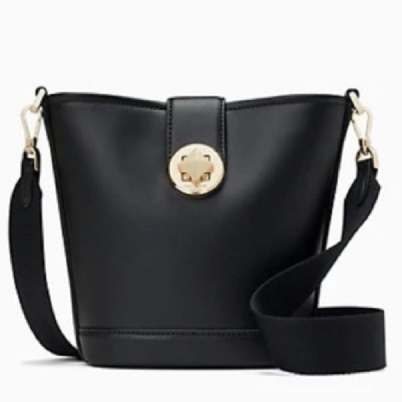 kate spade Handbags - NWT Kate Spade Audrey Mini Black Leather Bucket Shoulder Crossbody Bag $329